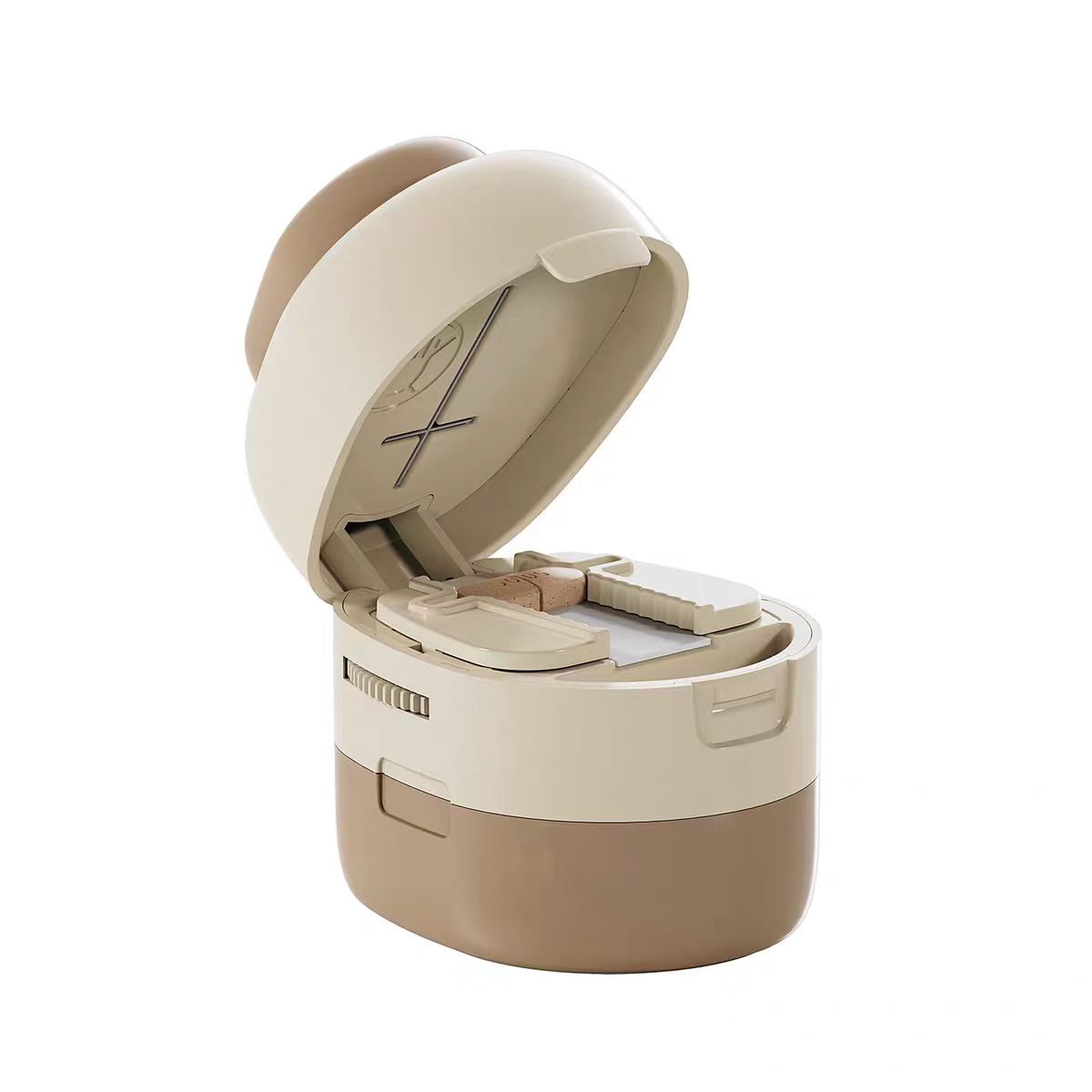 切药器一分二药片切割器便携切药四分之一切药片分装药盒