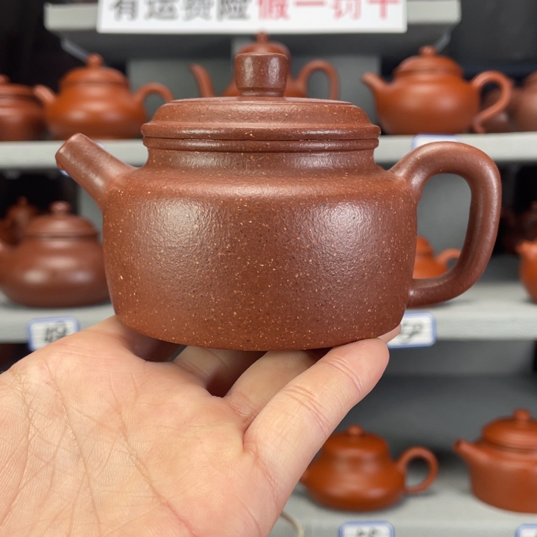 茶壶紫砂紫泥全手工200毫升