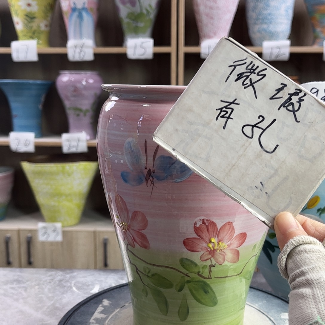 景德镇陶瓷花盆花盆
