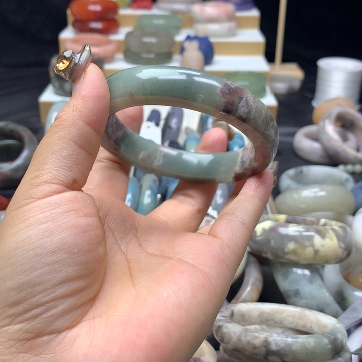 未镶嵌手镯石英质玉铃