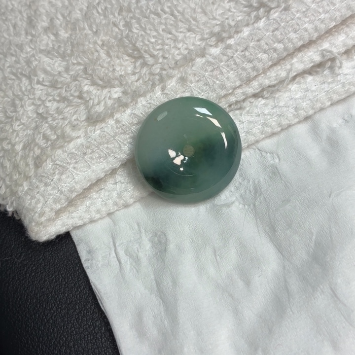 翡翠未镶嵌颈饰翡翠天然A货平安扣