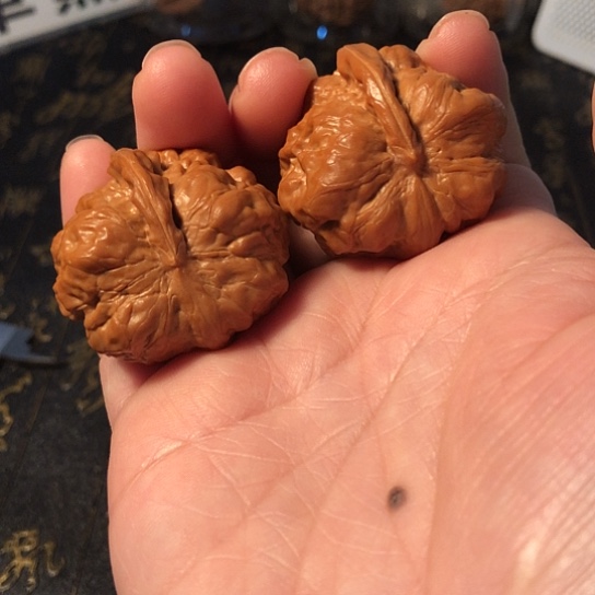 把件文玩核桃蛤蟆头一帆