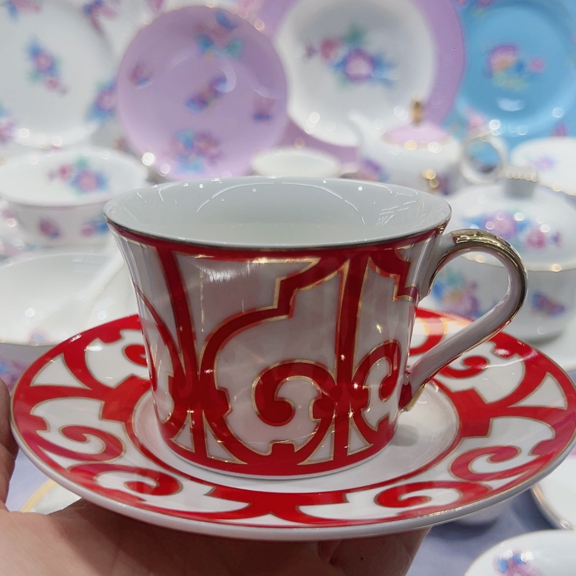 【闪购商品】骨瓷咖啡杯碟