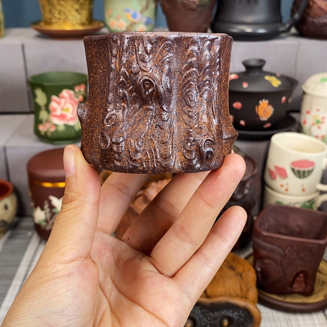 紫砂茶杯紫砂紫砂