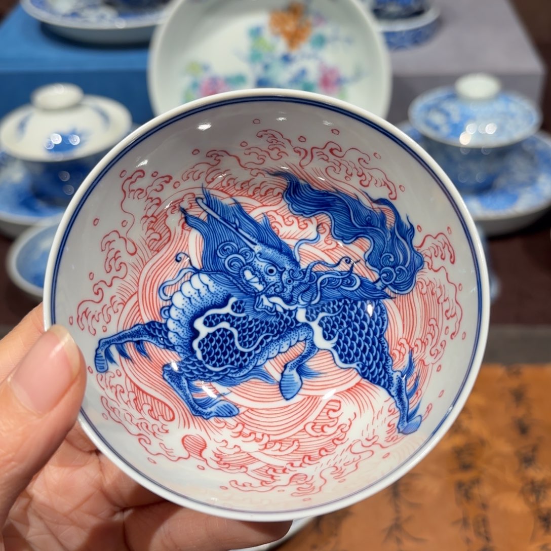 瓷片景德镇纯手工手绘