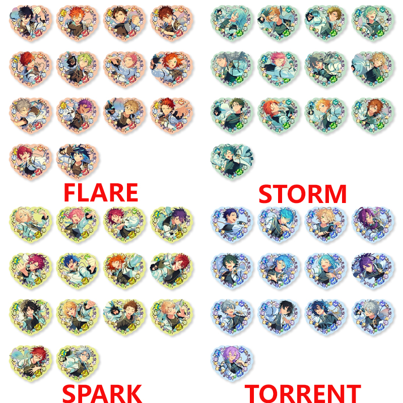 偶像梦幻祭 ES 九周年心形小卡 盲盒代拆