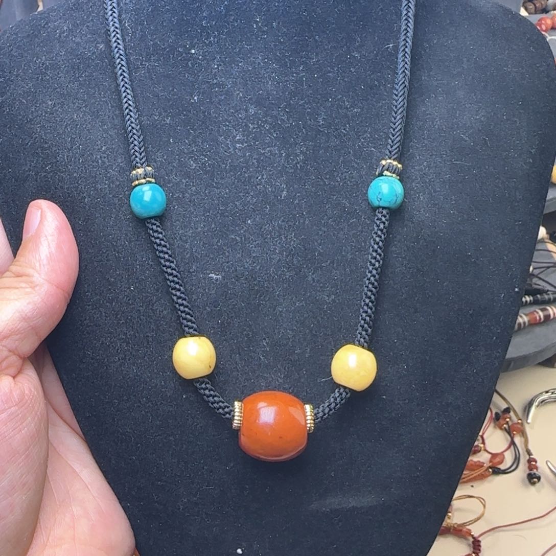 蜜蜡颈饰未镶嵌x g o g g n n k