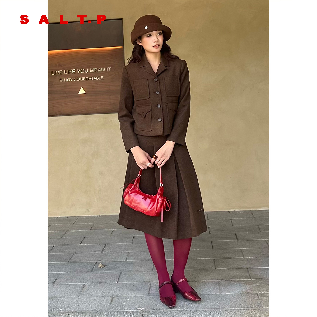 SALT.P可颜2026春季新款半身裙AC36150120