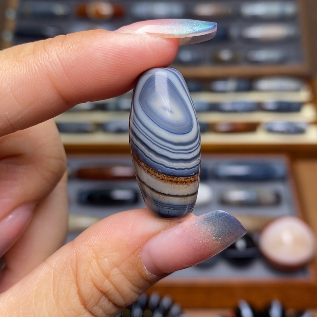 玛瑙/玉髓珠宝半成品未镶嵌