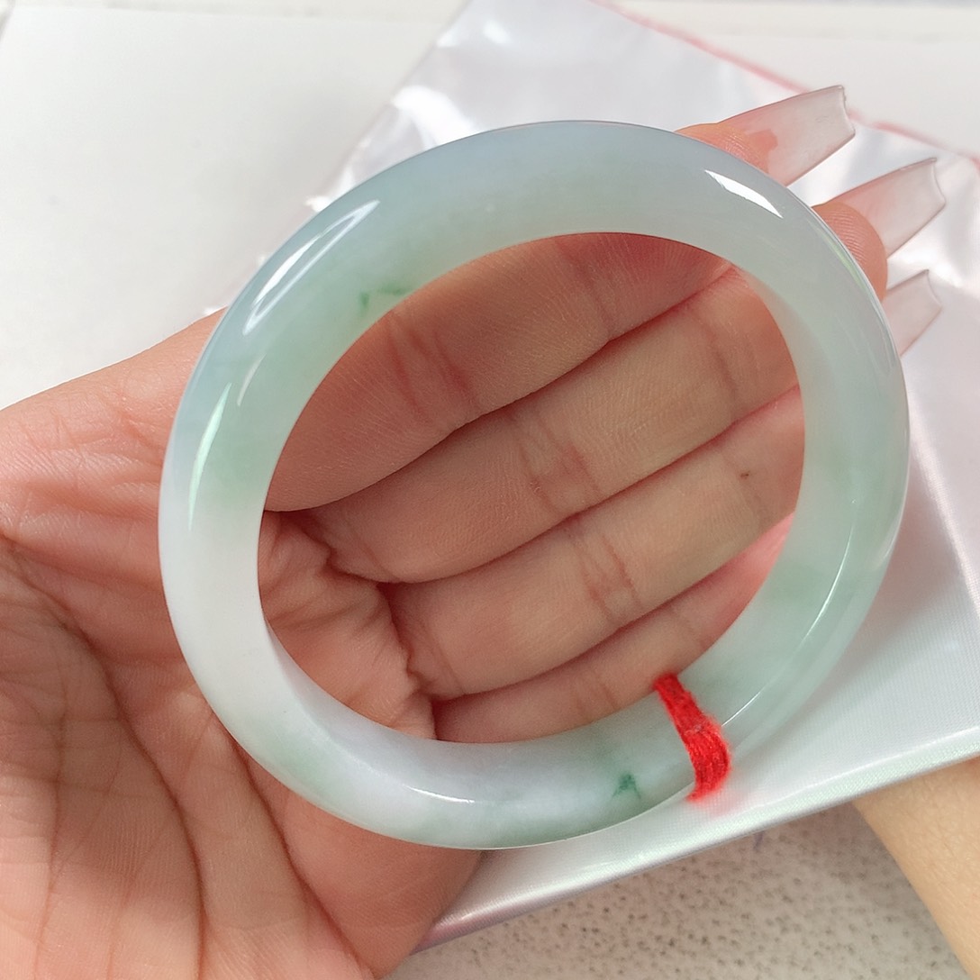 翡翠手镯未镶嵌①③④