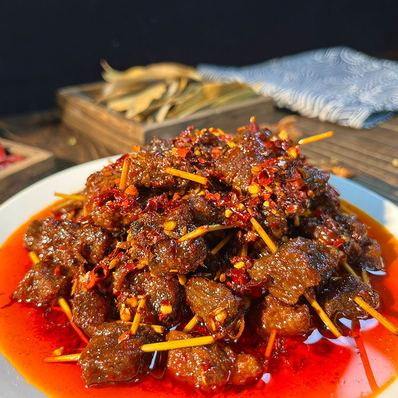 手工麻辣冷吃牛肉干