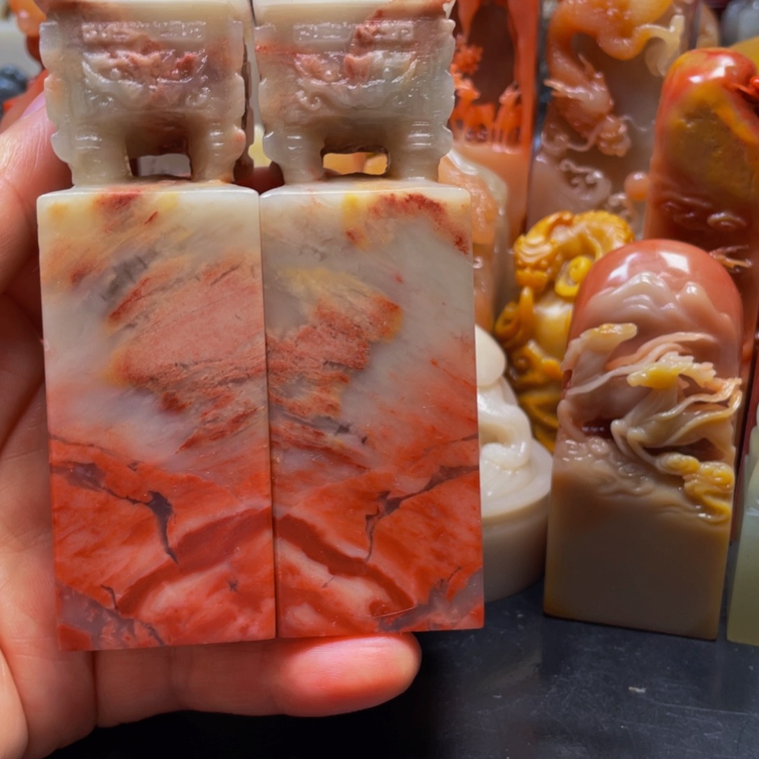 寿山石印石精美寿山