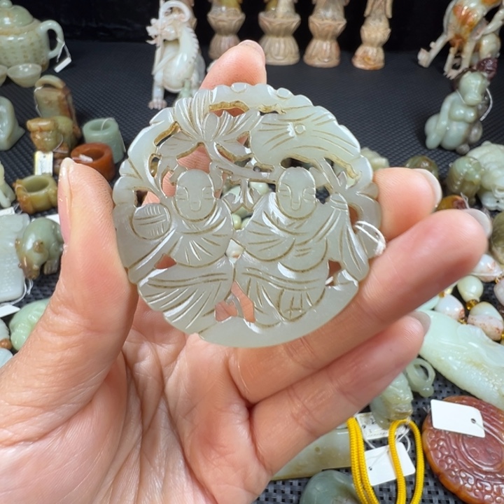 和田玉挂件未镶嵌