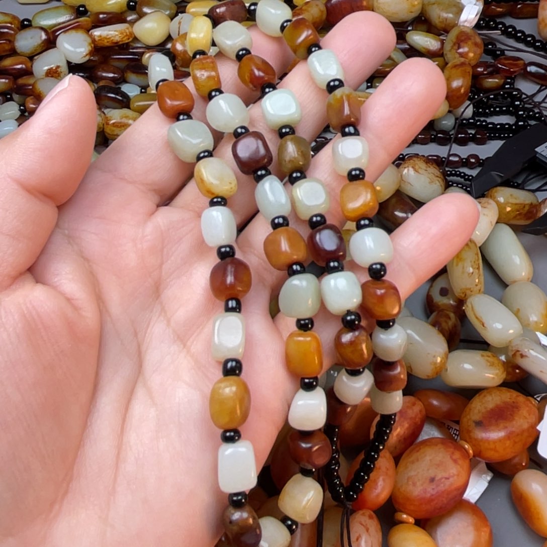 和田玉手链未镶嵌