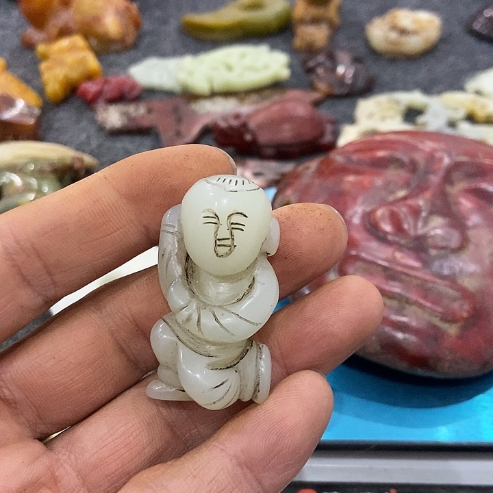 吊坠白玉菩提吊坠