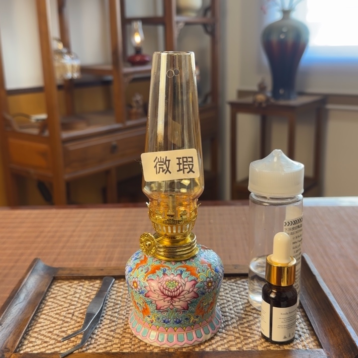 呵***呵景德镇陶瓷香薰灯