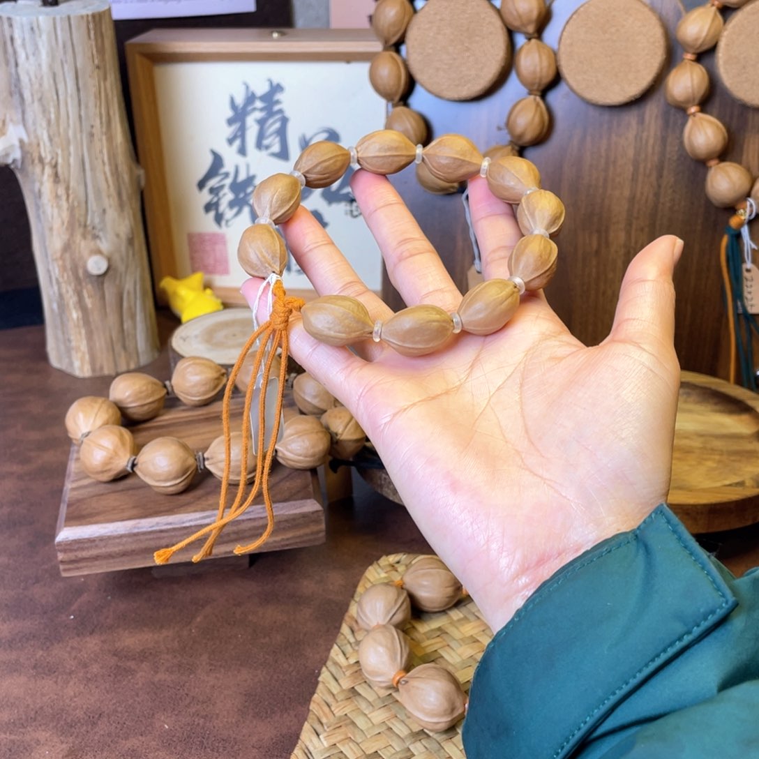 橄榄核手串/手链滑****腿1523梅林铁核