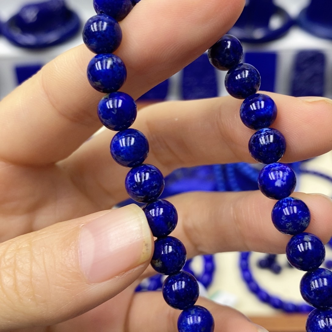 青金石手链未镶嵌