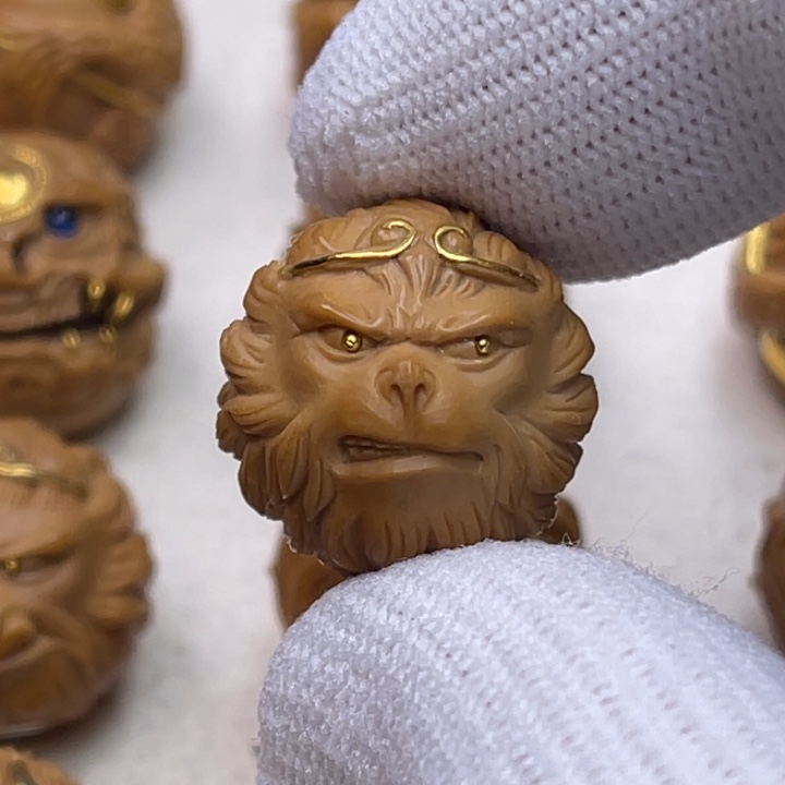 猴头核桃吊坠大圣