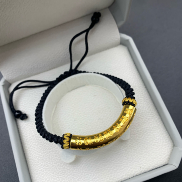 合金锦纶手镯 71110轻奢手镯手工时尚百搭编织编绳古法