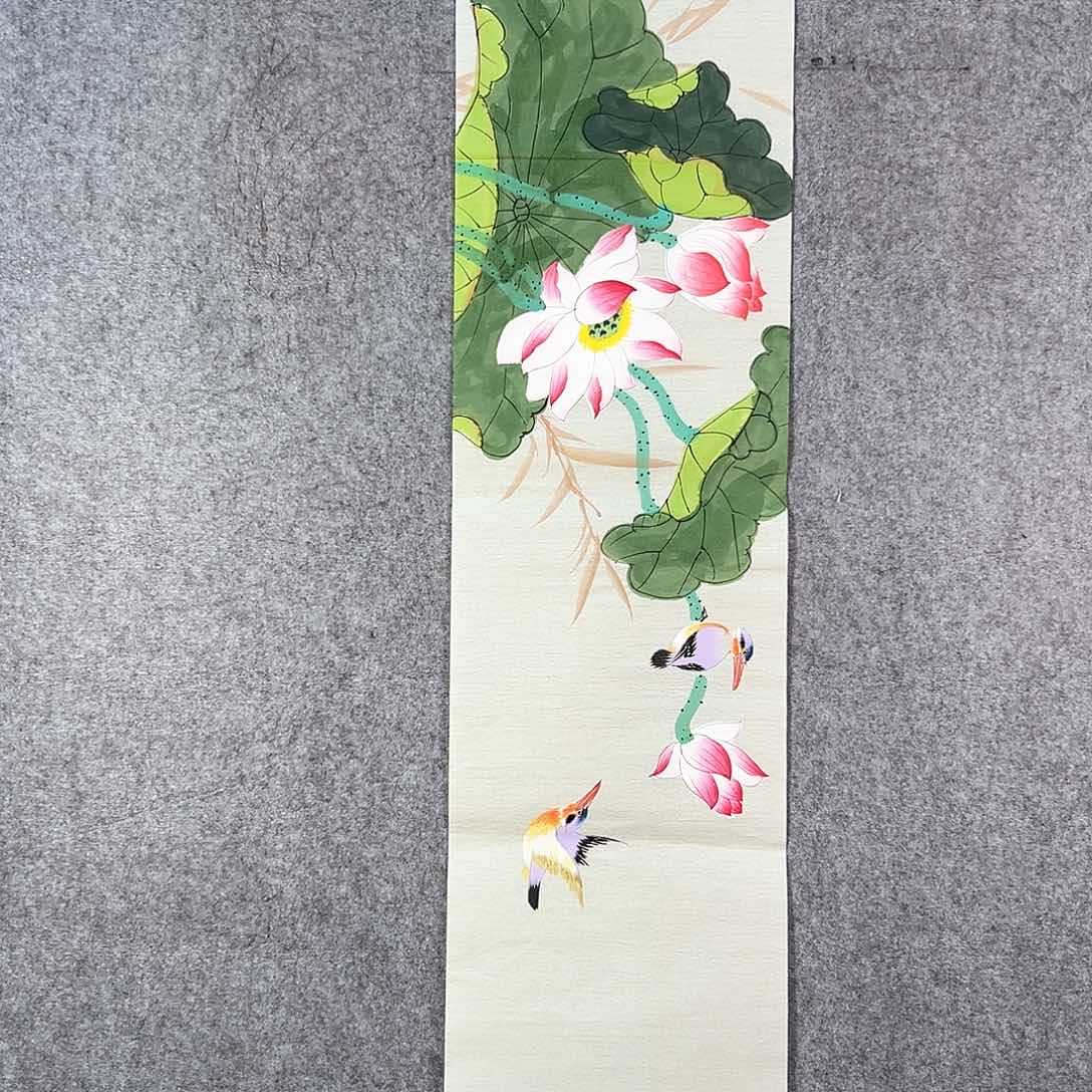 国画297 花鸟在这里生活的日子