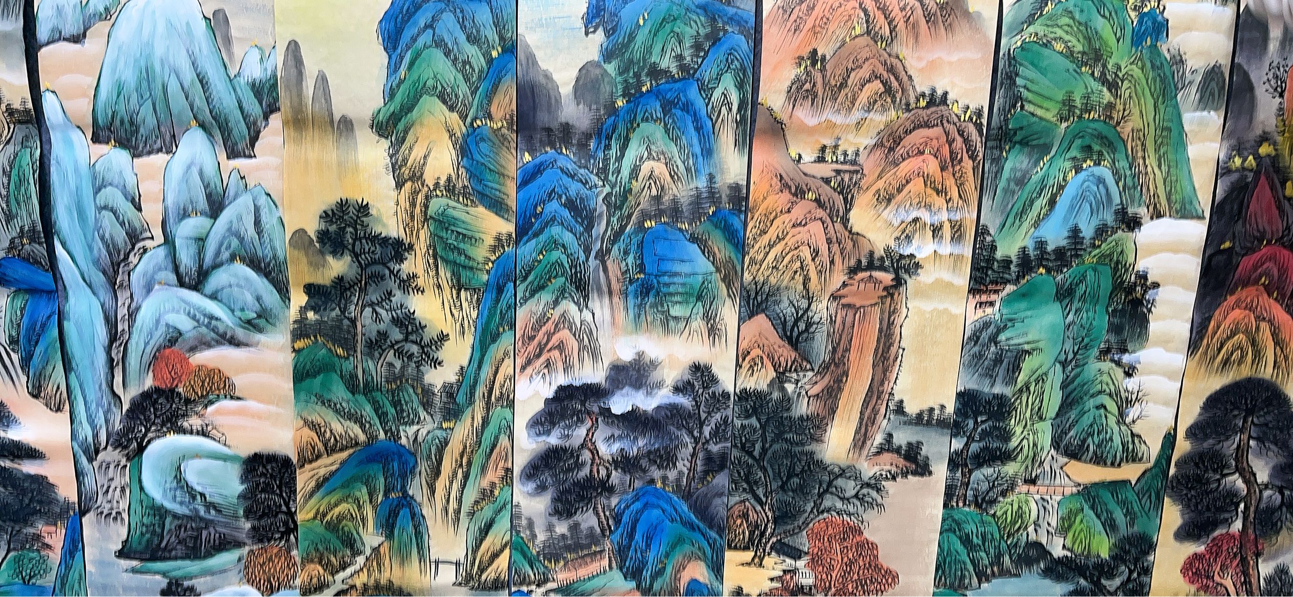 【慕胜】精品八条屏装饰画通用链接