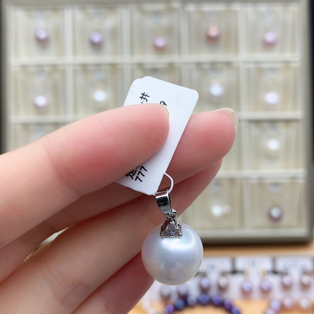 颈饰合金淡水珍珠