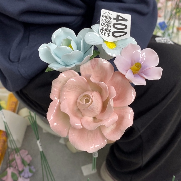 陶瓷我家花花真美