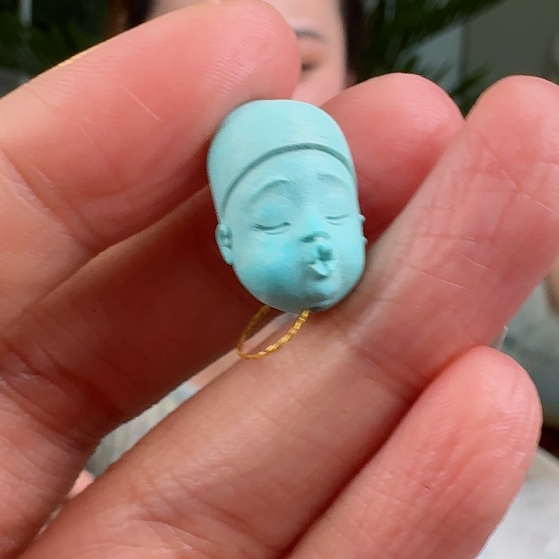 绿松石珠宝奇石未镶嵌