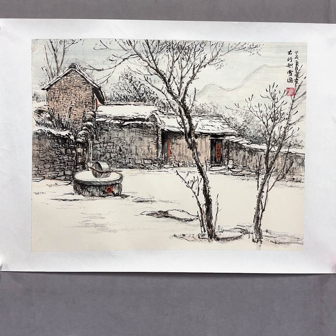 国画国画纯手绘作品请放心去藏