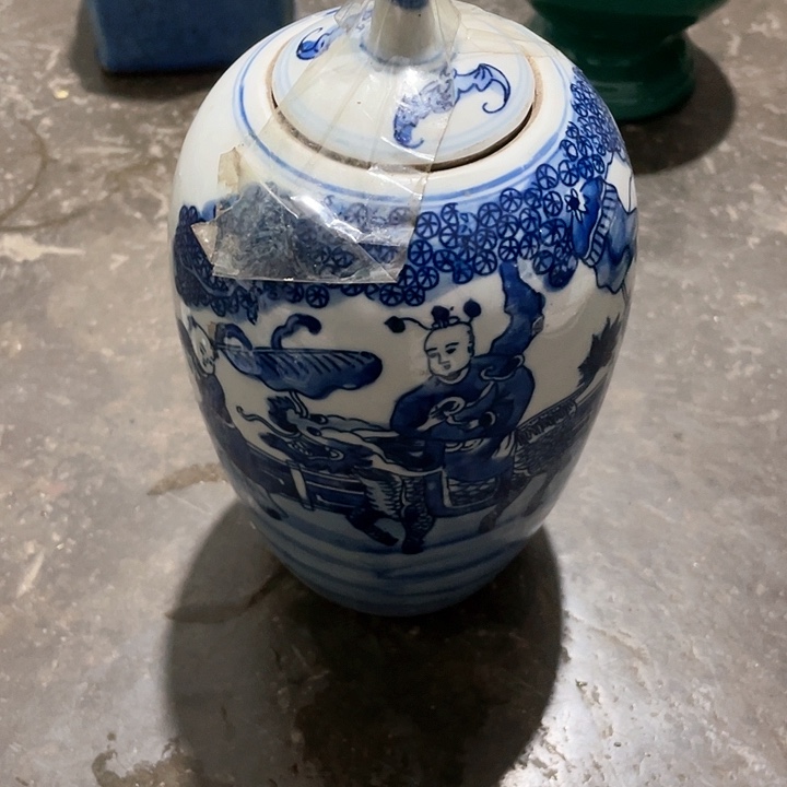【闪购商品】盘景德镇陶瓷罐子摆件