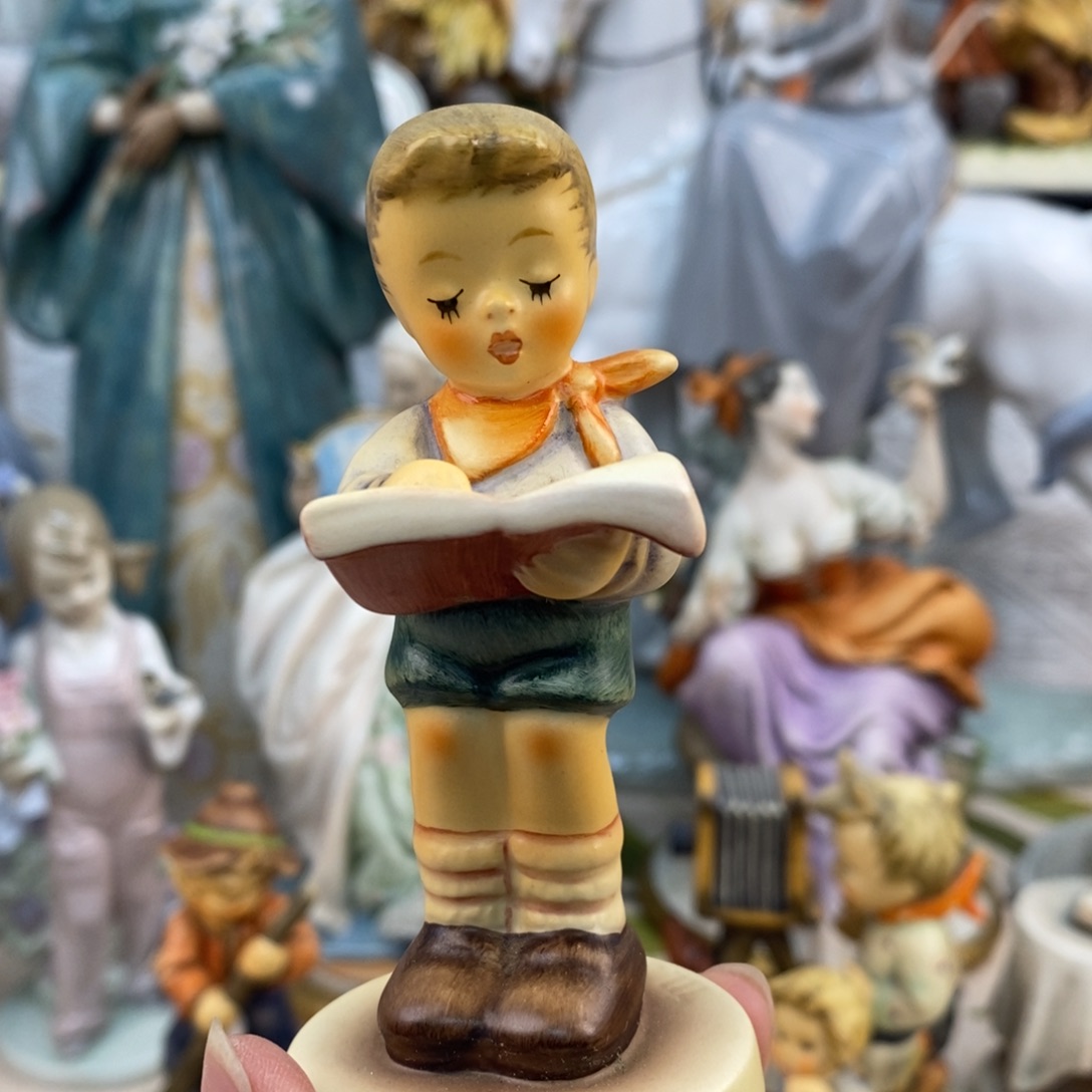 瓷片欧美中古美物摆件