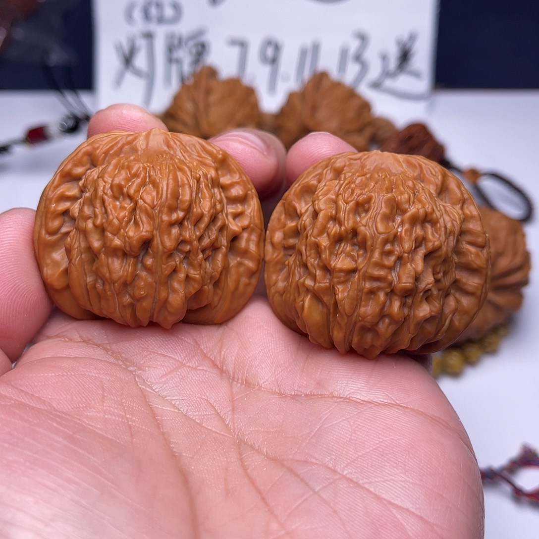 把件文玩核桃42四座楼