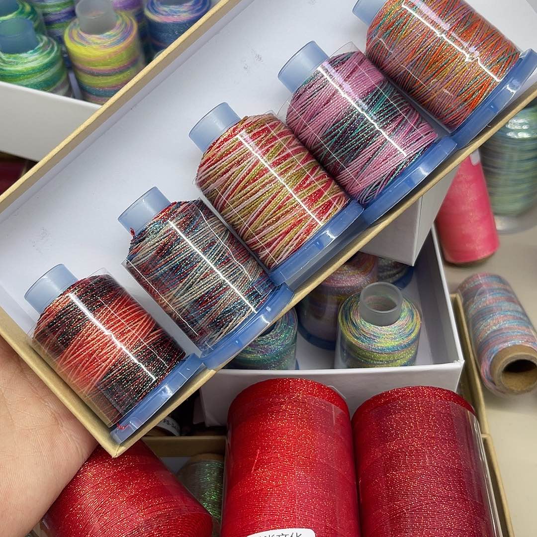 0.5星空段染蜡线25g 国色芳华5色130m