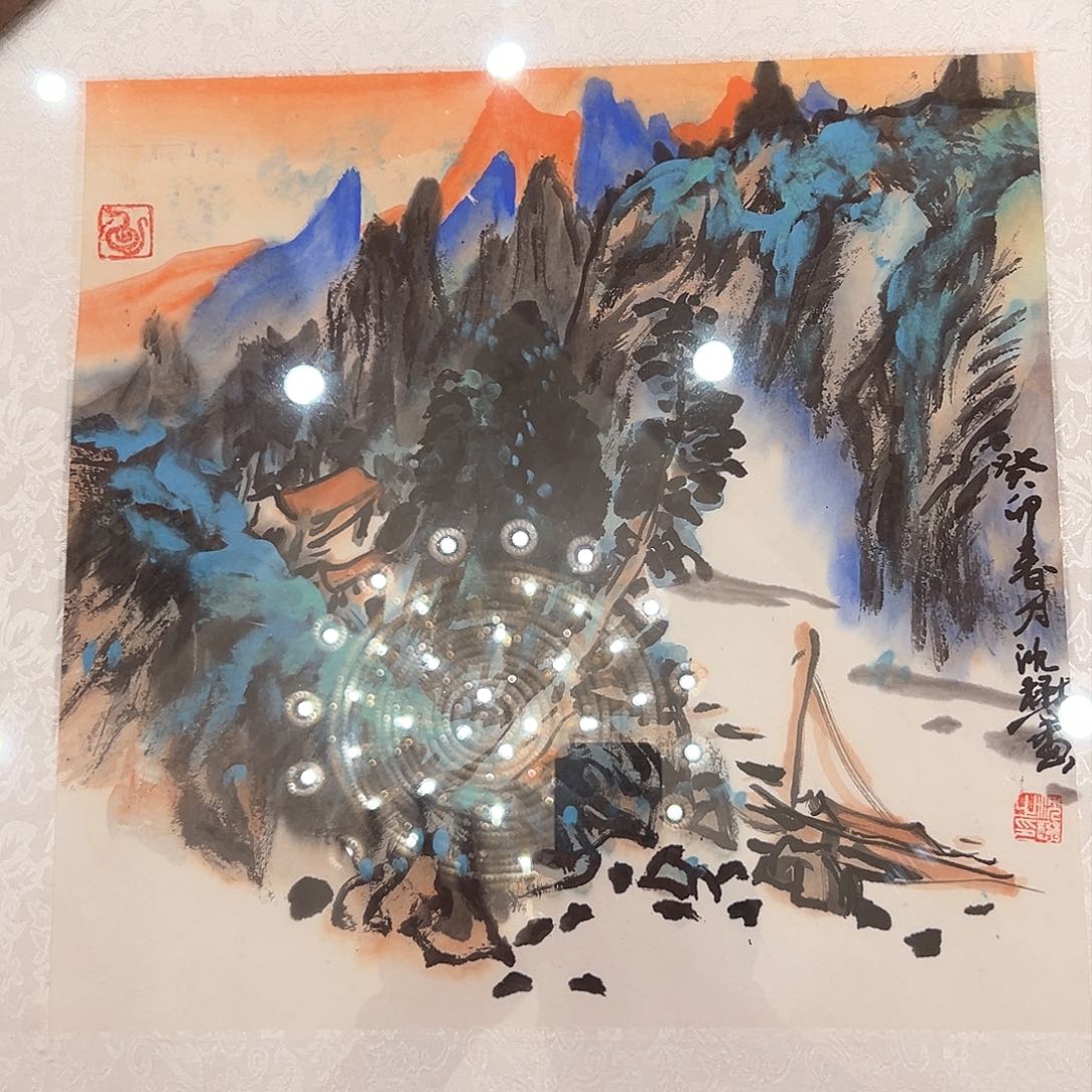 国画当代艺术，展览作品