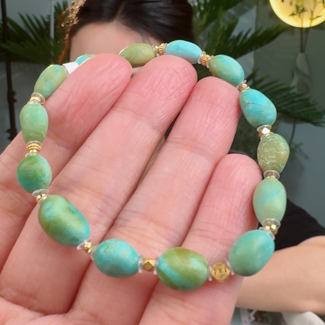 绿松石珠宝奇石未镶嵌