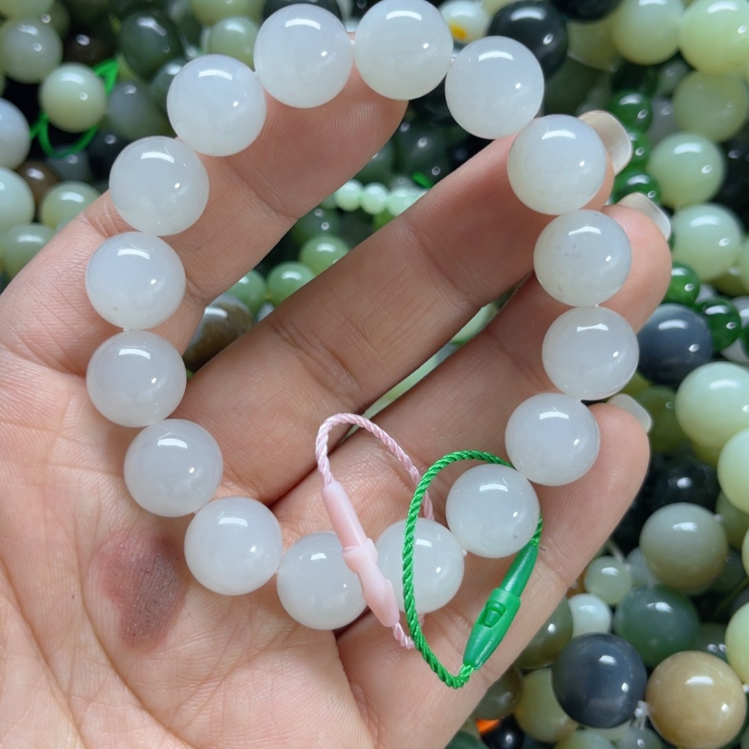 和田玉手链未镶嵌