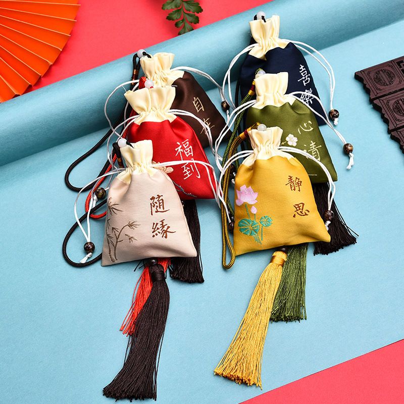 七香十二精锦囊民俗文化纯手绘