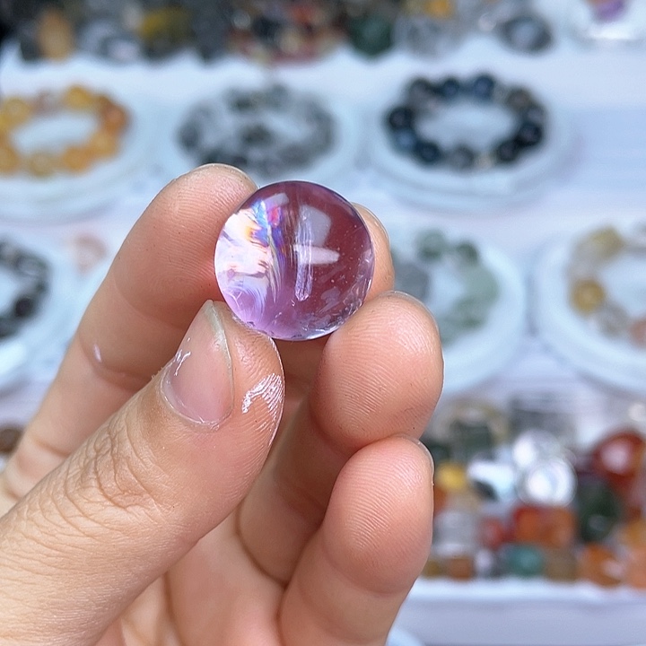 水晶，水晶单珠未镶嵌