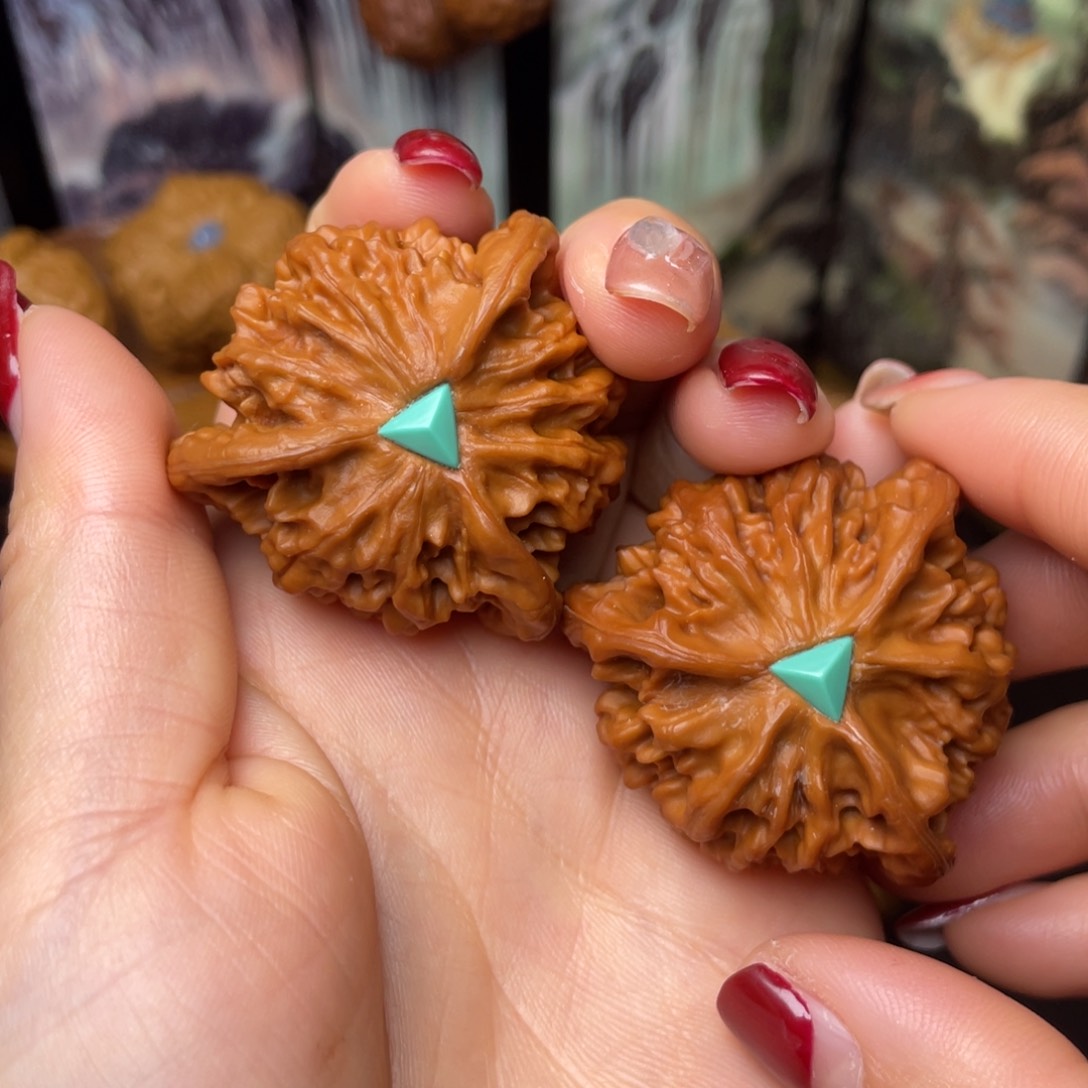 文玩核桃把件41全品天地圆正奔