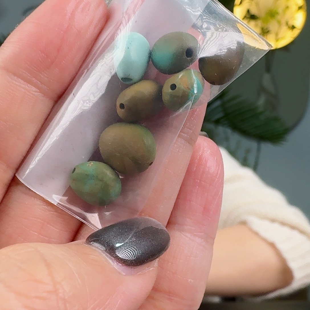 绿松石珠宝奇石未镶嵌