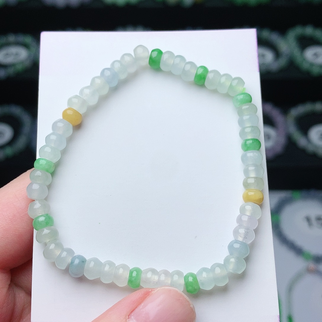 翡翠手链未镶嵌翡翠