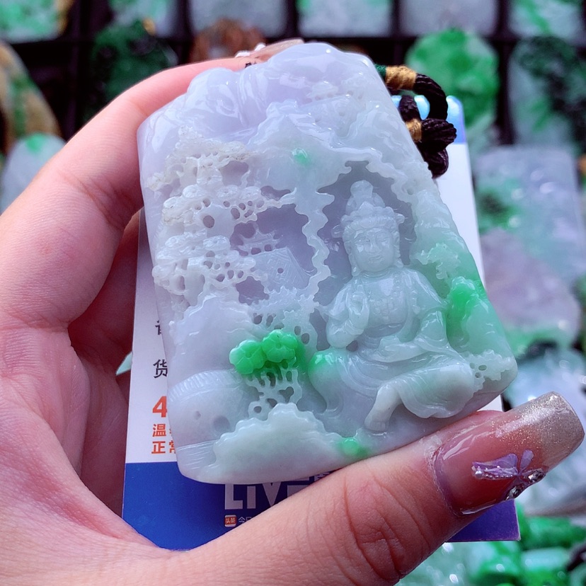 【闪购商品】翡翠颈饰未镶嵌挂件