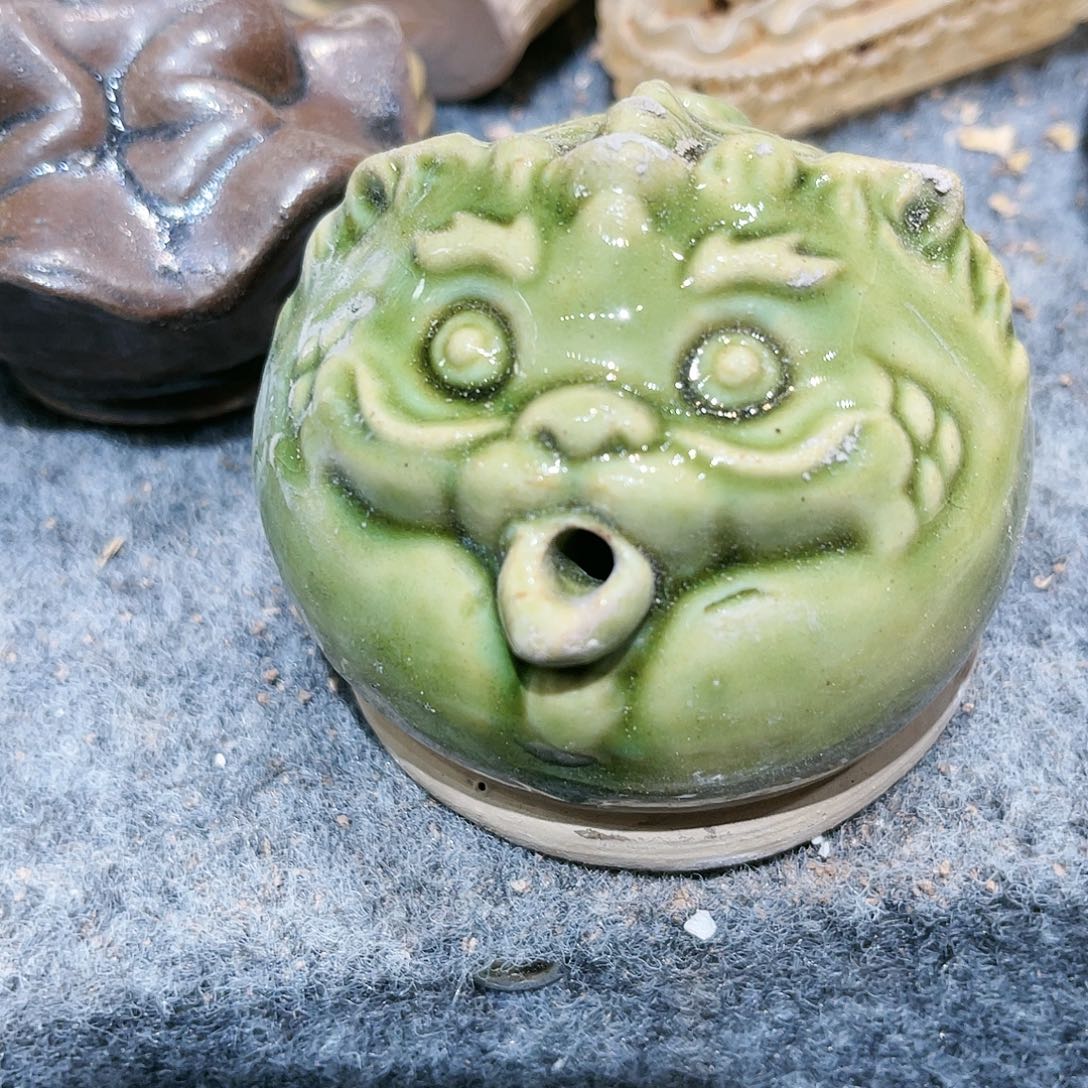 瓦当摆件茶台的一