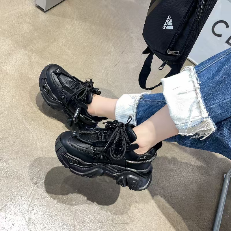 61134-1真皮老爹鞋绒里