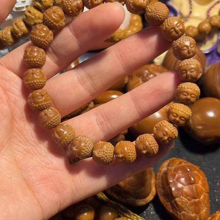 橄榄核手串/手链猴头1.1宝宝佛