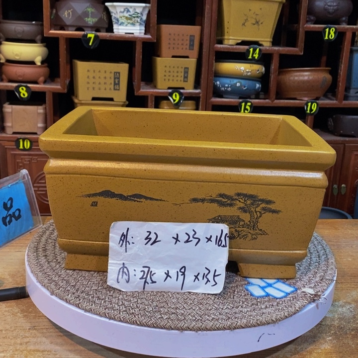 紫砂花盆紫砂花盆