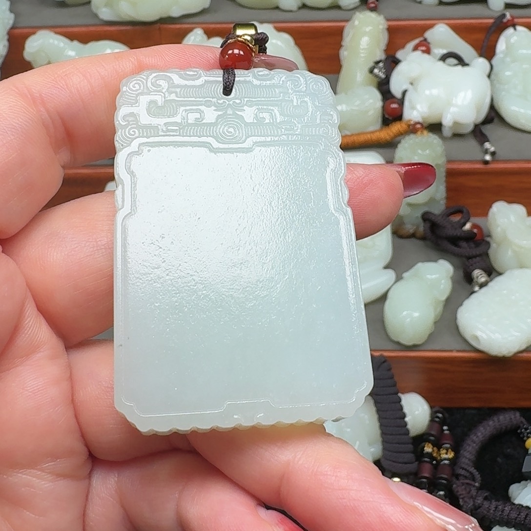 肆***玖和田玉未镶嵌挂件