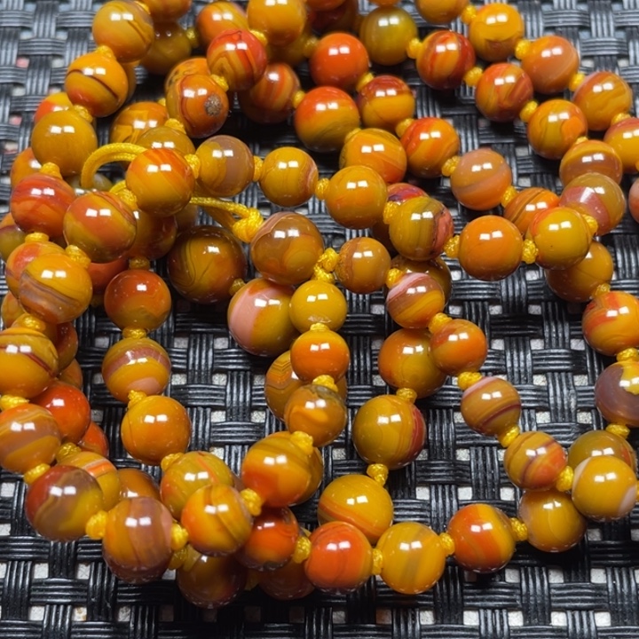 得***古玛瑙/玉髓未镶嵌颈饰