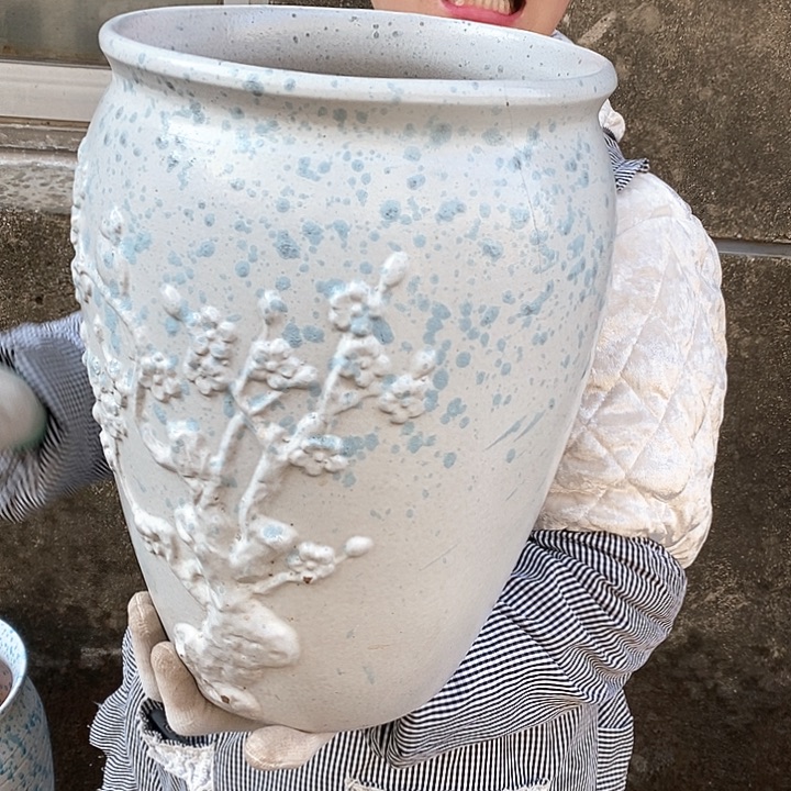 紫砂花盆正品口25高35